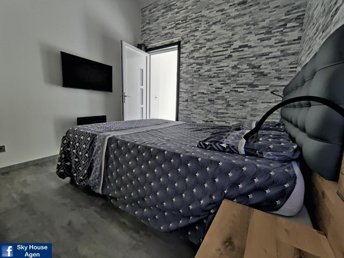 Piscine Chauffee Et Spa Jacuzzi Privatif Terrasse Sans Vis A Vis ,,,Sky House Agen,,, Luaran gambar